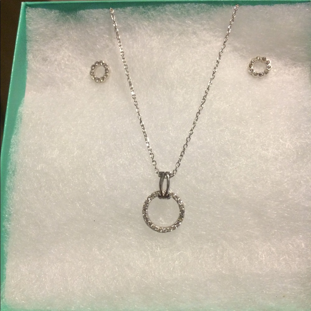 Circles ⭕️ 925 sterling silver necklace set